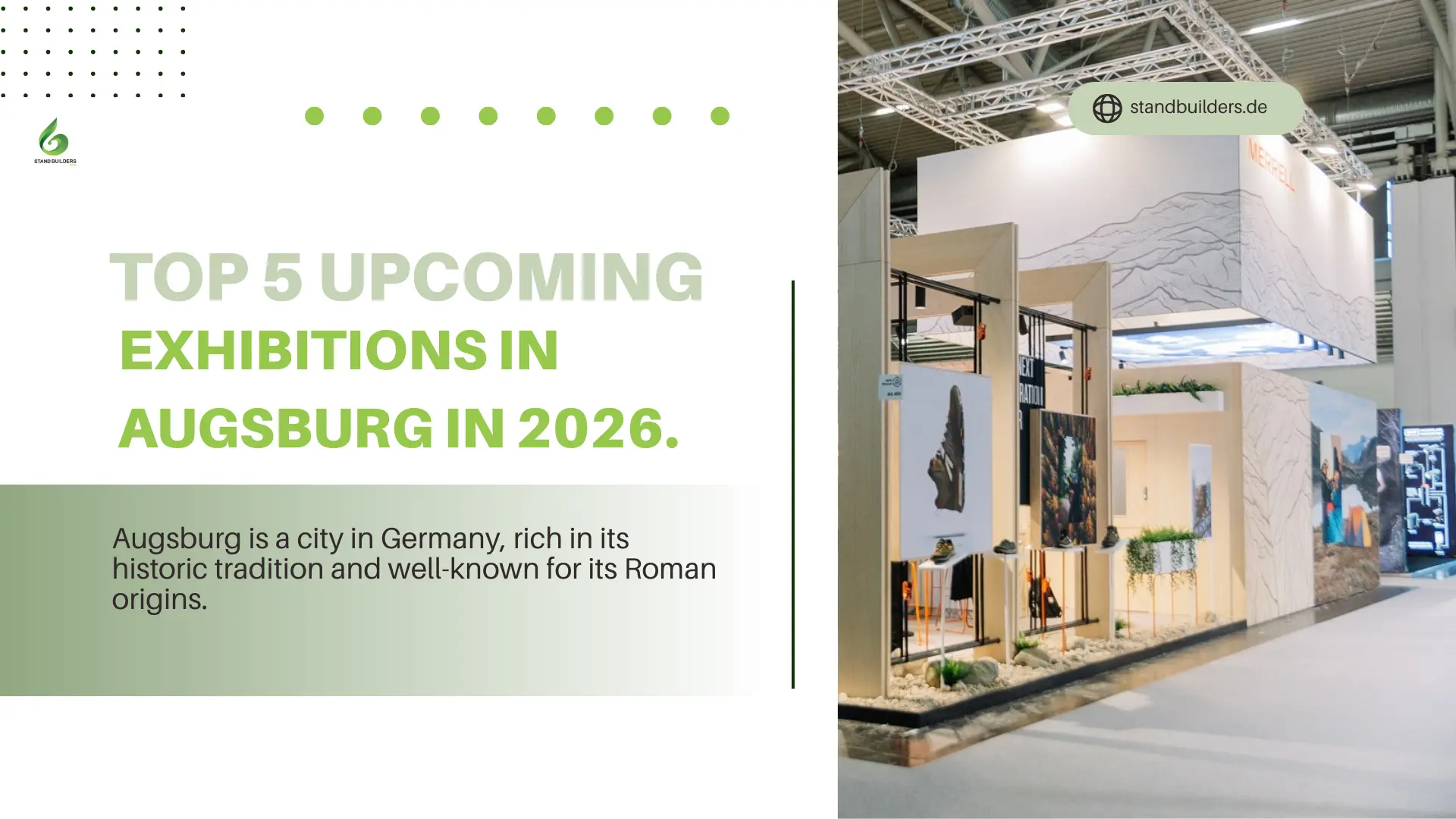Top 5 Upcoming Exhibitions in Augsburg in 2026.